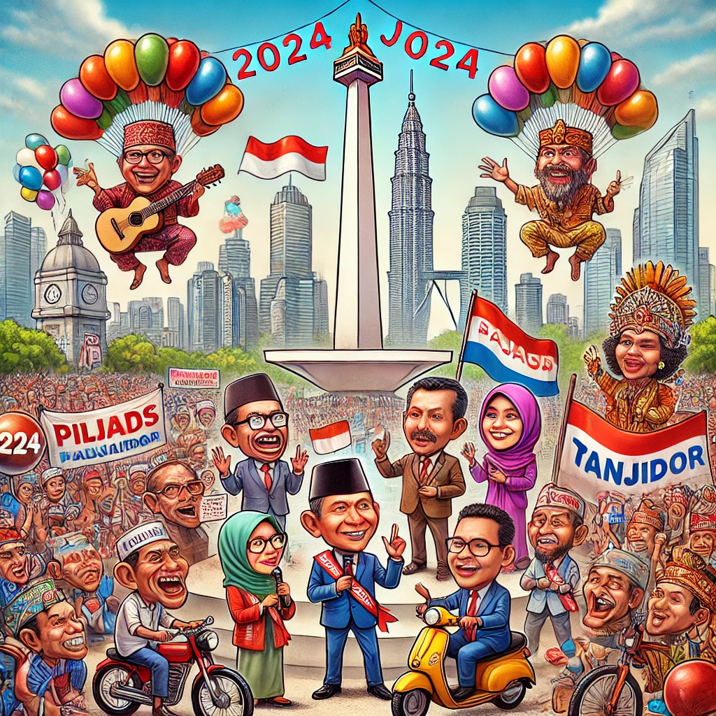 ilustrasi Pilkada Jakarta 2024